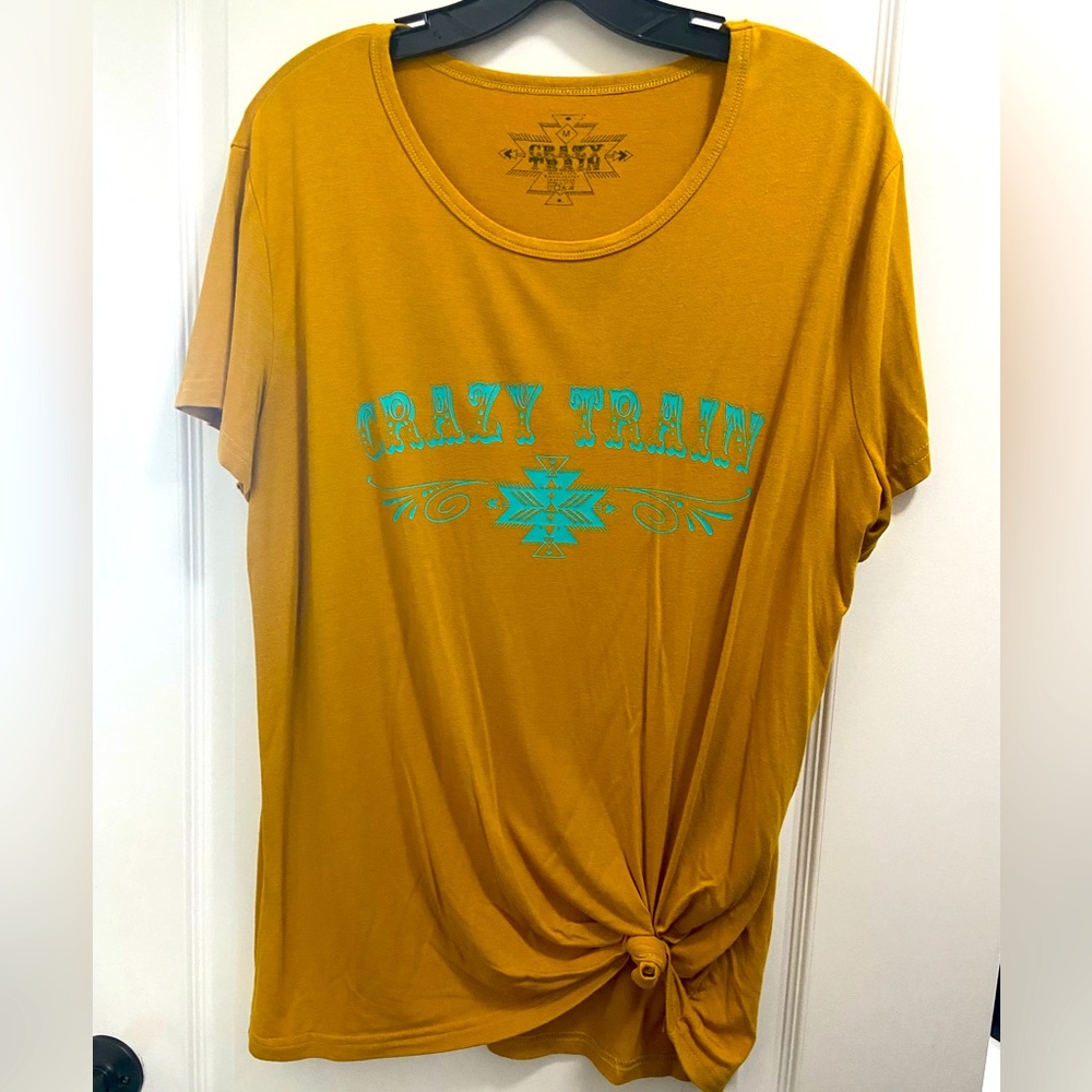 Crazy Train Mustard Top